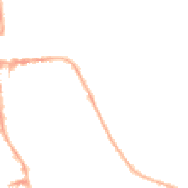 Night-time road noise heatmap for CV32 4EE