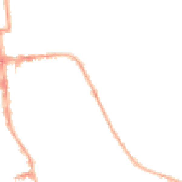 Night-time road noise heatmap for CV32 4HB