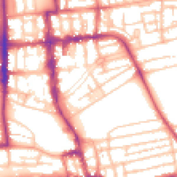 Daytime road noise heatmap for CV32 4HR