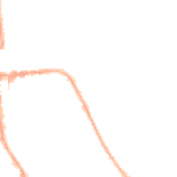 Night-time road noise heatmap for CV32 4JL