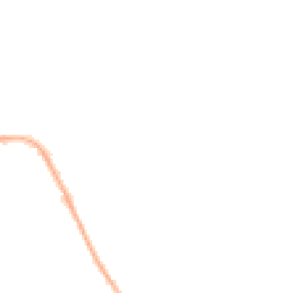 Night-time road noise heatmap for CV32 4JP