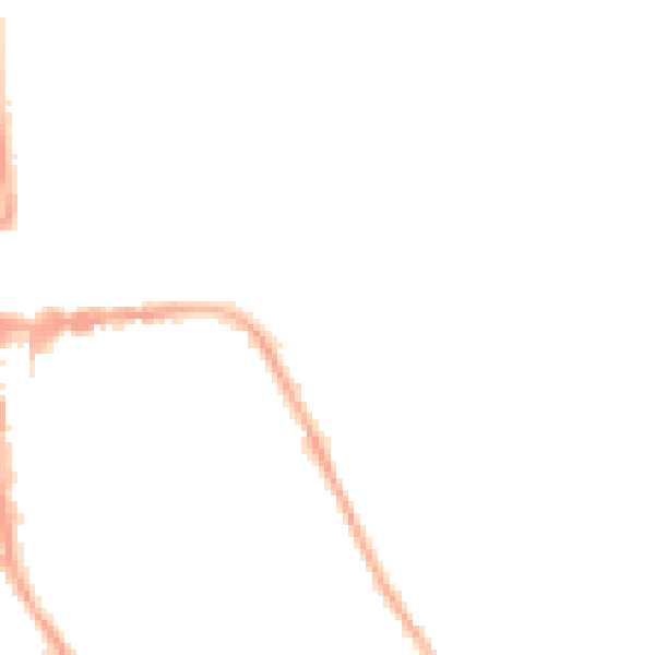 Night-time road noise heatmap for CV32 4JS