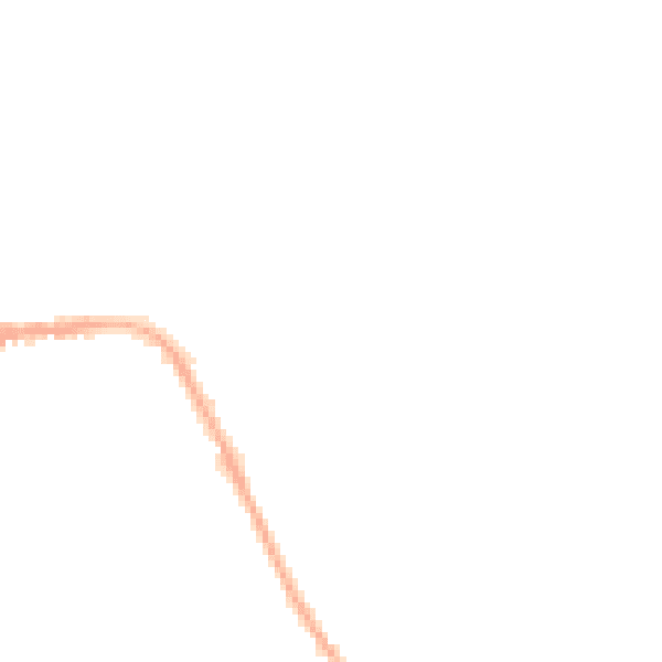 Night-time road noise heatmap for CV32 4JU