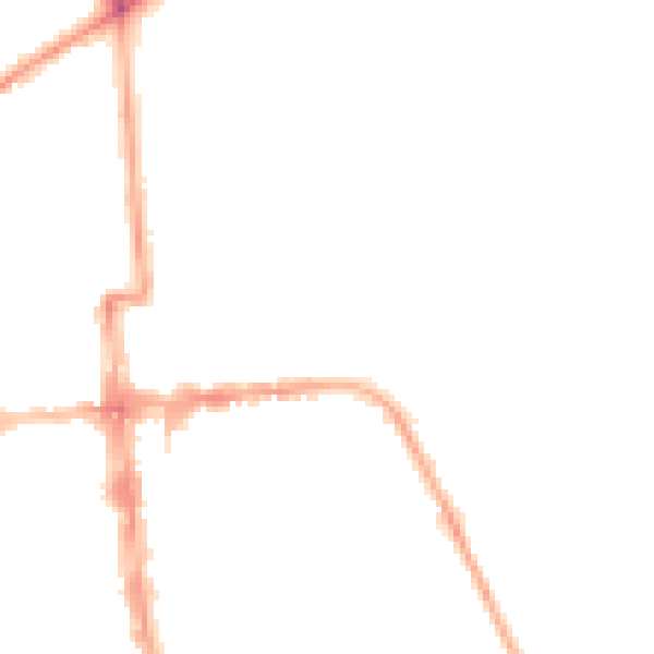 Night-time road noise heatmap for CV32 4SS