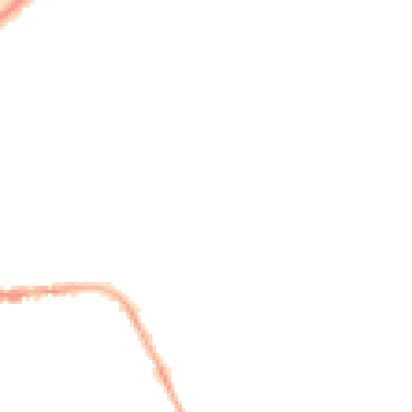 Night-time road noise heatmap for CV32 4UB