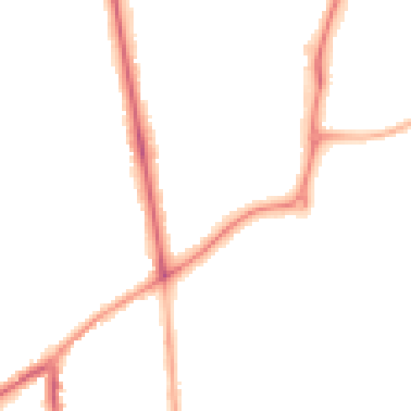 Night-time road noise heatmap for CV32 5HR