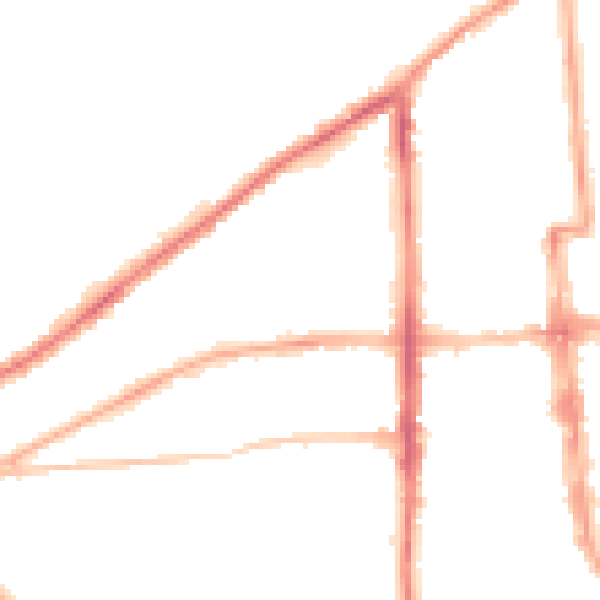 Night-time road noise heatmap for CV32 5LP