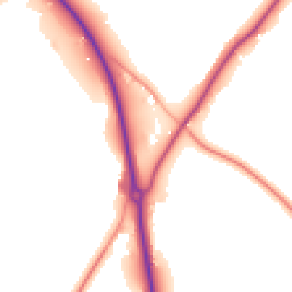 Daytime road noise heatmap for CV32 6RE