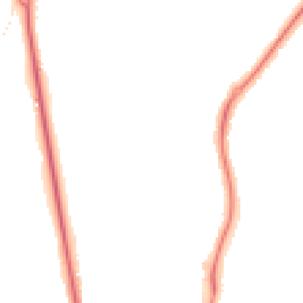 Night-time road noise heatmap for CV32 6RH