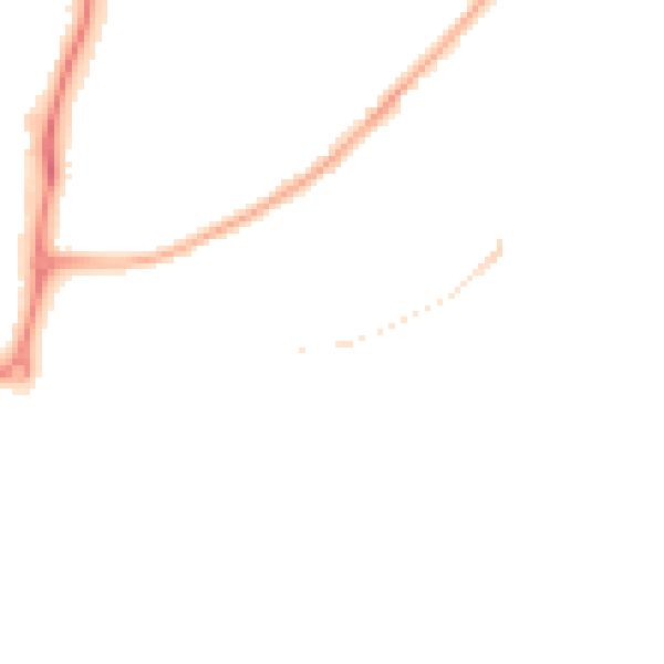 Night-time road noise heatmap for CV32 7RX