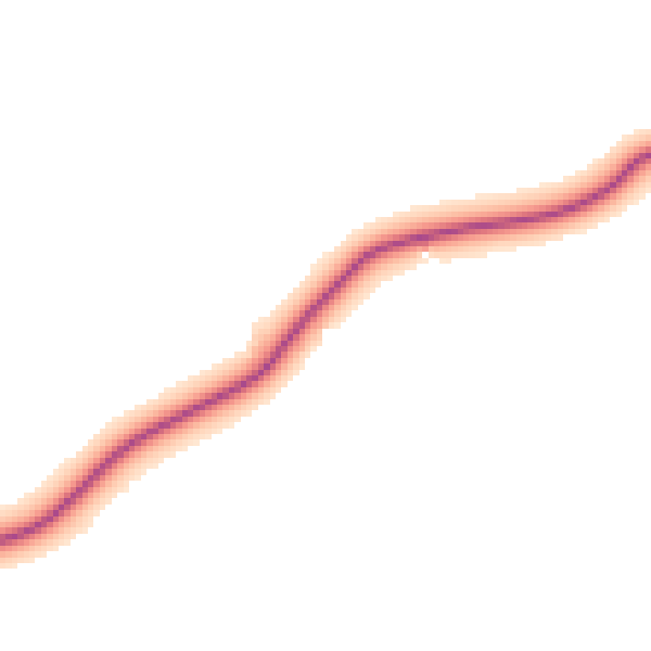 Daytime road noise heatmap for CV32 7UH