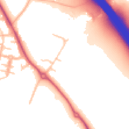 Daytime road noise heatmap for CV33 8AF