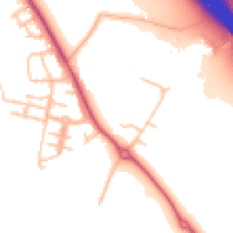 Daytime road noise heatmap for CV33 8AH