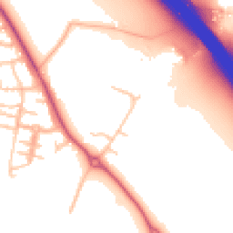 Daytime road noise heatmap for CV33 8AR