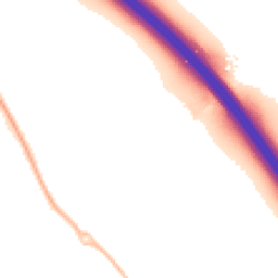 Night-time road noise heatmap for CV33 8AT