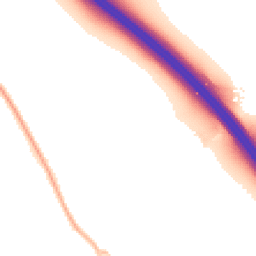 Night-time road noise heatmap for CV33 8AW