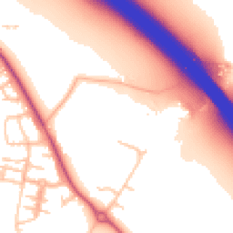 Daytime road noise heatmap for CV33 8AX
