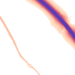 Night-time road noise heatmap for CV33 8AY