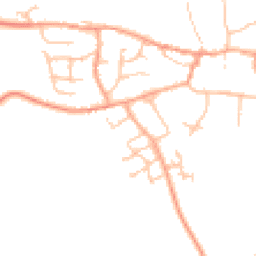 Daytime road noise heatmap for CV33 9AJ