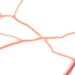 Daytime road noise heatmap for CV33 9AU