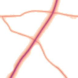 Daytime road noise heatmap for CV33 9BD