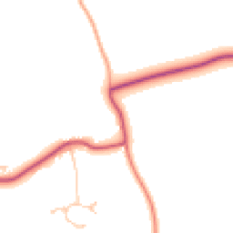 Daytime road noise heatmap for CV33 9BP