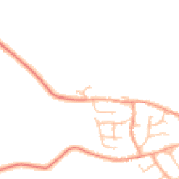 Daytime road noise heatmap for CV33 9EU