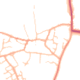 Daytime road noise heatmap for CV33 9EY