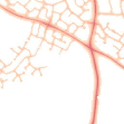 Daytime road noise heatmap for CV33 9FH