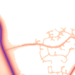 Daytime road noise heatmap for CV33 9FP