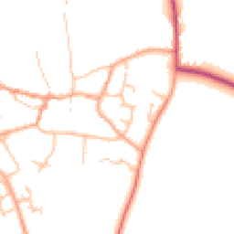 Daytime road noise heatmap for CV33 9GY
