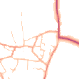 Daytime road noise heatmap for CV33 9HF