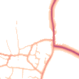 Daytime road noise heatmap for CV33 9HG