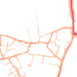 Daytime road noise heatmap for CV33 9HL