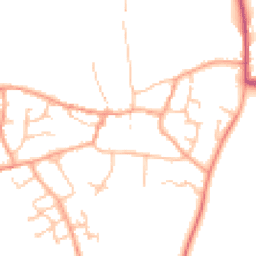 Daytime road noise heatmap for CV33 9HN