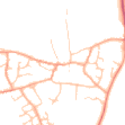 Daytime road noise heatmap for CV33 9HW