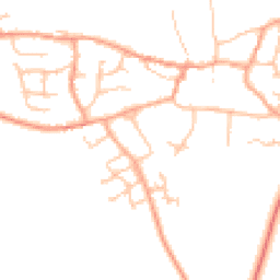 Daytime road noise heatmap for CV33 9HY
