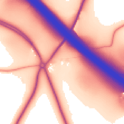 Daytime road noise heatmap for CV33 9LA