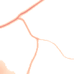 Daytime road noise heatmap for CV33 9LE