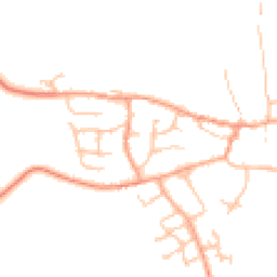 Daytime road noise heatmap for CV33 9LL