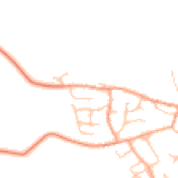 Daytime road noise heatmap for CV33 9LN
