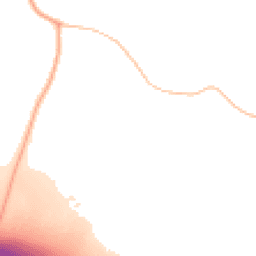 Daytime road noise heatmap for CV33 9LQ