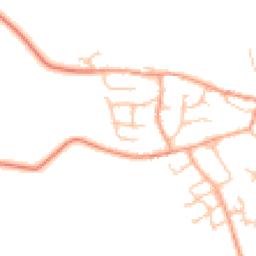 Daytime road noise heatmap for CV33 9LY