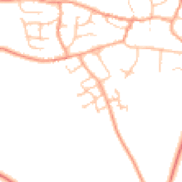 Daytime road noise heatmap for CV33 9NU