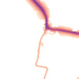 Daytime road noise heatmap for CV33 9NZ