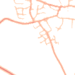 Daytime road noise heatmap for CV33 9PN