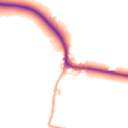 Daytime road noise heatmap for CV33 9PR