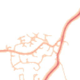 Daytime road noise heatmap for CV33 9RG