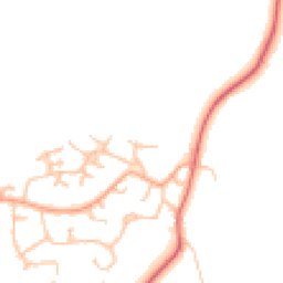 Daytime road noise heatmap for CV33 9RH