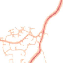 Daytime road noise heatmap for CV33 9RQ